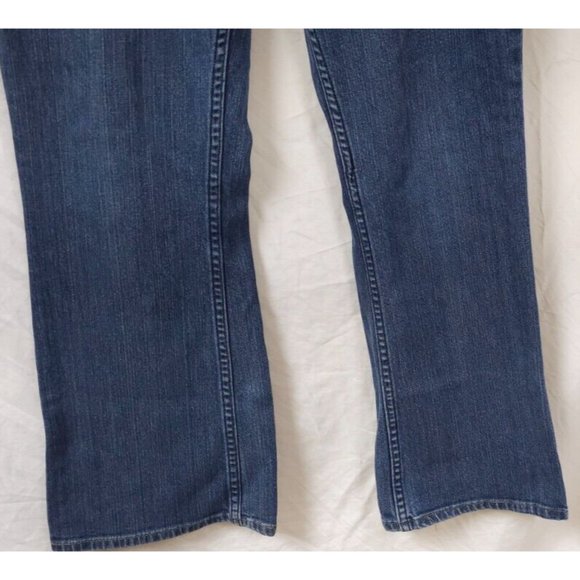 Levis Signature Misses 14 Medium Low Rise Bootcut Medium Wash Denim Jeans 38x30 - Picture 3 of 11